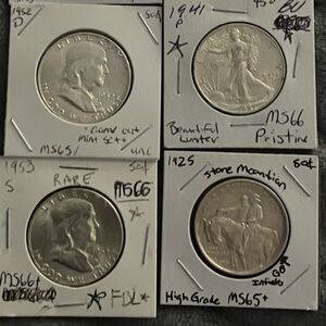 Collectible Silver Coins Set